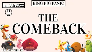 ANGRY BIRDS 2 DAILY CHALLENGE Today, Jan 5 2022 KING PIG PANIC Completed, finally!Updated Jan 7