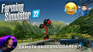 🚜🌲TESTAR FARMING SIMULATOR 😂🚀