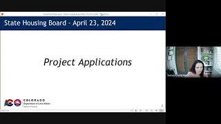 State Housing Board Meeting - 2024.04.23