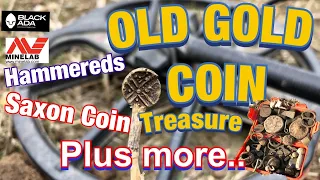 ANCIENT GOLD COIN FOUND !!! SAXON Life Time Finds OMG Session Gold Stater Hammereds Metal Detecting