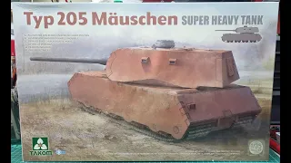 Takom 1/35 Typ 205 Mauschen Super Heavy Tank