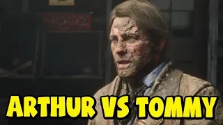 Red Dead Redemption 2 - Pelea Epica en Cantina - Arthur Morgan vs Tommy - Pelea Epica en Taverna