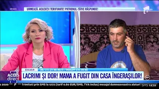 Are lacrimi în ochi şi un singur mesaj pentru femeia alături de care şi-a petrecut ultimii 8 ani