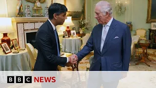 King Charles seen at work for first time since cancer diagnosis | BBC News