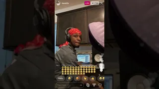 Toosii2X Making Music On IG Live!!! 28/6/2020