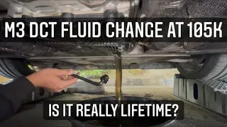 E90 M3 DCT Fluid and Filter Change DIY Guide Transmission Oil E92 E93 BMW