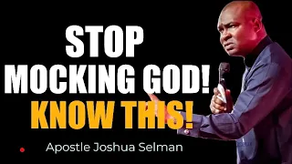 Stop mocking God! Know these keys!