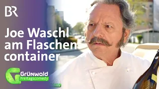 Joe Waschl am Flaschencontainer | Grünwald Freitagscomedy