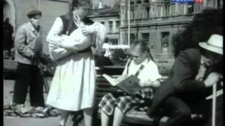 Эпизоды с видами Одессы из фильма «Девочка и крокодил», 1956 г.