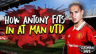 How Antony Will Fit into Ten Hag’s Manchester United | Starting XI, Formation & Tactics