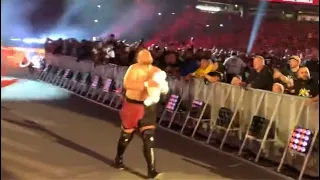 Samoa Joe 2019 Royal Rumble Entrance Crowd POV