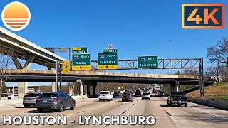 Houston, Texas to Lynchburg, Texas!  Drive with me on a Texas highway!