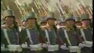 Chile Militärparade 1993 - Landgraf Marsch