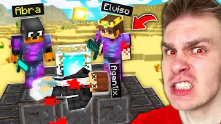 Zrobiłem SOJUSZ z ELVISO ⚠️ PRZECIWKO AGENTIX aby WYGRAĆ WOJNĘ w Minecraft! 😱