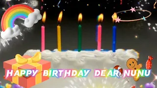 Happy Birthday Nunu 😂😂 Song| #birthday #nunu #birthdaycelebration #songs