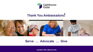 Lighthouse Guild Our Mission, Vision & Values