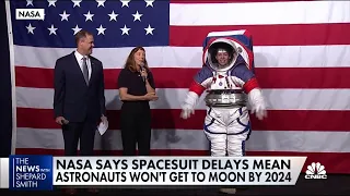 NASA 2024 moon landing jeopardized because space suits aren't ready