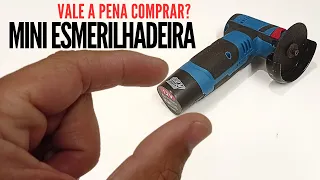 MINI ESMERILHADEIRA - Comprei e Testei essa Pequena Ferramenta