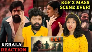 KGF Chapter 2 Marana Mass Scene REACTION🔥🥵🔥  | RockingStar Yash | Raveena Tondan | Srinidhi Shetty