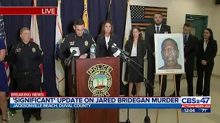 FULL VIDEO: Arrest announced in murder of Jared Bridegan | Action News Jax