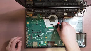 Как разобрать Ноутбук Asus X551C ( Asus X551C disassembly. How to replace HDD, RAM)