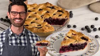 The BEST Blueberry Pie