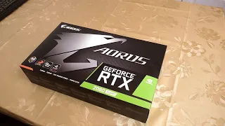 Экспресс-обзор видеокарты Aorus Geforce RTX 2080 Super (GV-N208SAORUS-8GC)