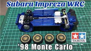 Building a 1:24 Scale Tamiya Subaru Impreza WRC '98 Monte Carlo - PART 1 | Scale Model Kit