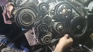 Toyota Innova alternator belt fitting