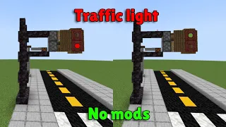 Minecraft: 🚦 Traffic light tutorial in Java & Bedrock edition
