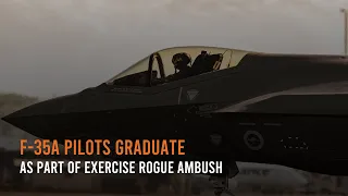 F-35A pilots graduate as part of Exercise Rogue Ambush