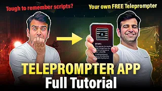 Best Teleprompter App for Mobile | Best Teleprompter | CA Sumit Mehta | Classplus