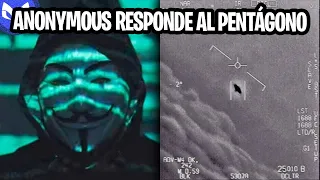 ANONYMOUS HABLA SOBRE VIDEO DEL PENTAGONO DE OVNIS!!!!!!!