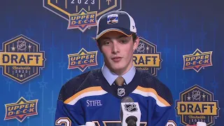 Here's who the St. Louis Blues selected in the 2023 NHL Draft