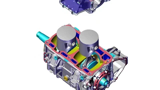 Look inside the Ski-Doo 850 E-TEC  Engine's Top End