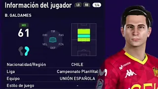 Benjamin Galdames 🇨🇱🇲🇽 Union Española// Pes 2021⚽