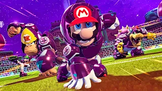 Mario Strikers Battle League - MARIO, LUIGI, BOWSER, DONKEY KONG CUP BATTLES - WINNER? or LOSER?