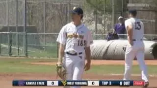 WVU Baseball: Kansas State: Game 3 Highlights