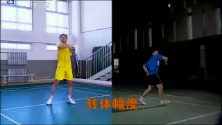 Fu HaiFeng teaches you how to smash - original video(另眼看羽球_高人高招高速)