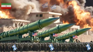 13 minutes ago! The US and ISRAEL launched 870,000 missiles at the Iranian capital