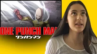One Punch Man Episode 1 REACTION!! "The Strongest Man"