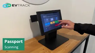 Visitor Self Service Kiosk - MK6 - QR Code, ID & Passport Scanning