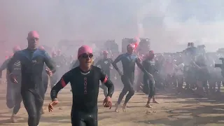 Départ Ironman 70.3 Les Sables d'Olonne 2023