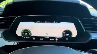 Audi etron Q8 Acceleration Vollgas 408PS German 0-100kmh