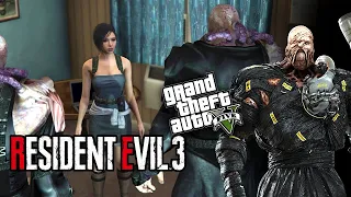 Resident Evil 3 Remake - Nemesis in SAFE ROOM (GTA 5 Cinematic)