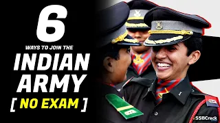 6 Ways To Become Indian Army Officer Without Written Exams