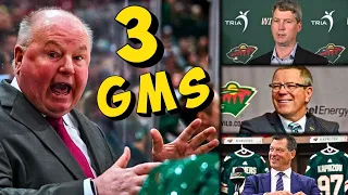 Bruce Boudreau on Minnesota Wild | 3 GMs in 4 years | Special Teams Woes | Parise & Suter Buyouts