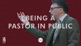 Grace Agenda 2018 | Mens Seminar | Joe Boot: Being a Pastor in Public