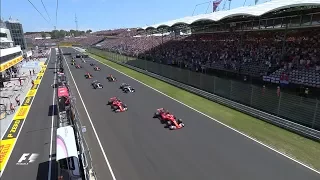 2017 Hungarian Grand Prix | Race Highlights