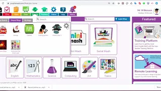 Blogging with Purple Mash for home learning